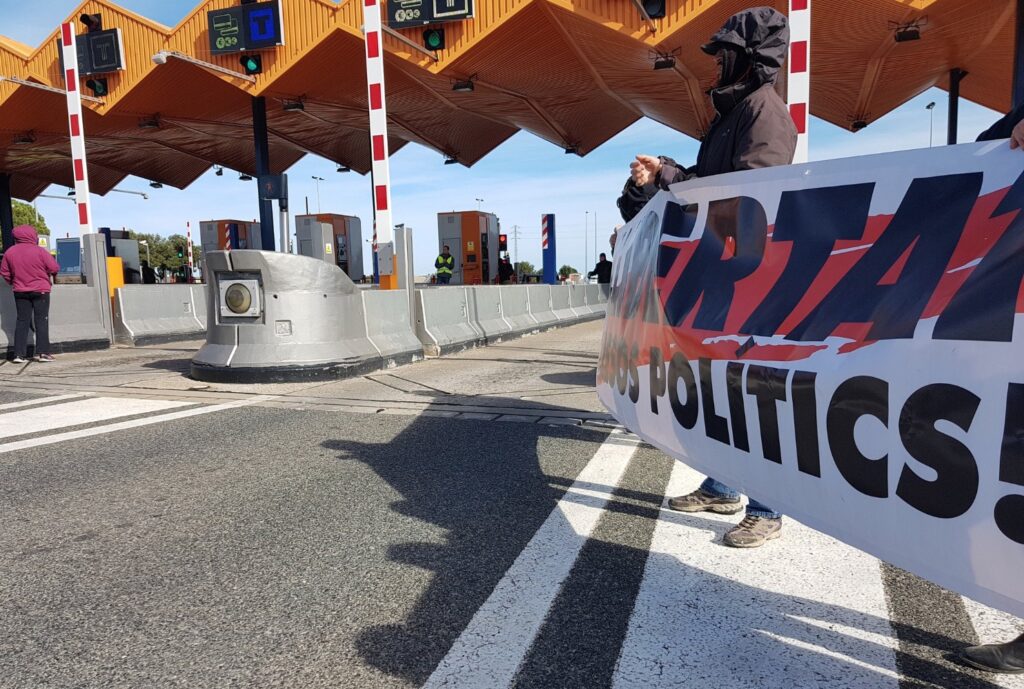 Acció dels CDR a un peatge