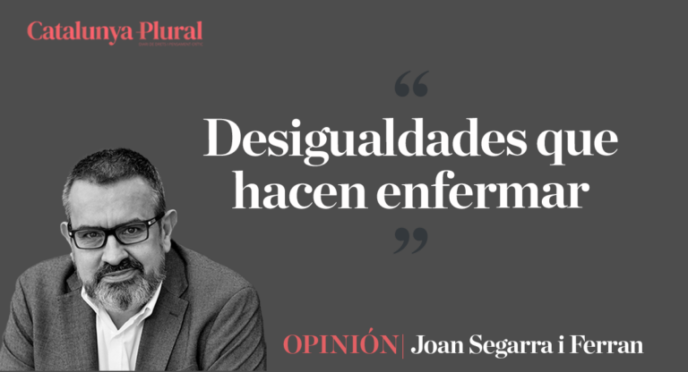 Desigualdades que hacen enfermar. Joan Segarra i Ferran La acción social no es un complemento del sistema sanitario: es una parte esencial del sistema de salud ampliado. Por eso un país saludable necesita un tercer sector fuerte, estable y reconocido como actor estratégico.