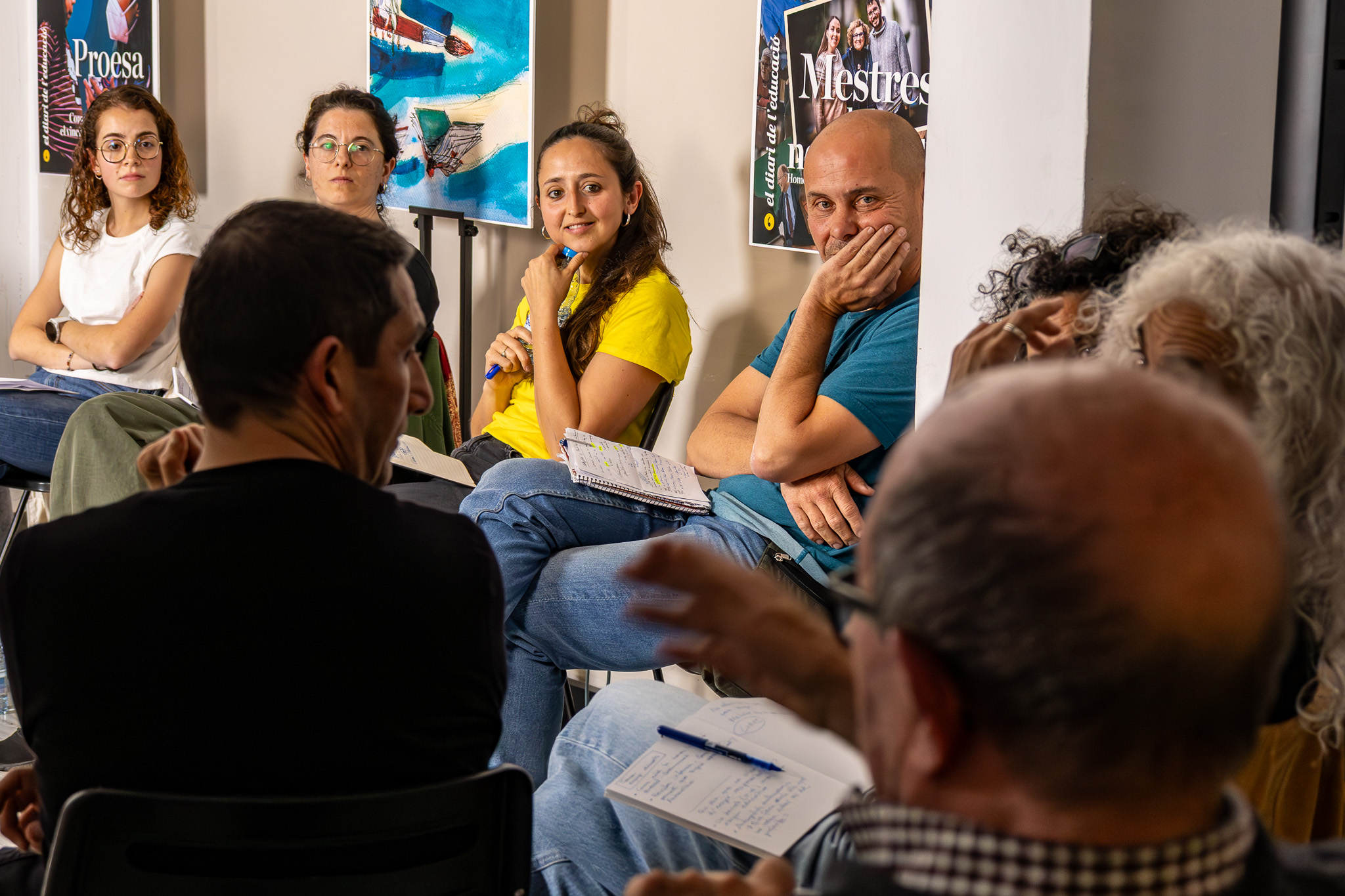 encuentro “Entre el malestar y la esperanza, testimonios desde el aula”