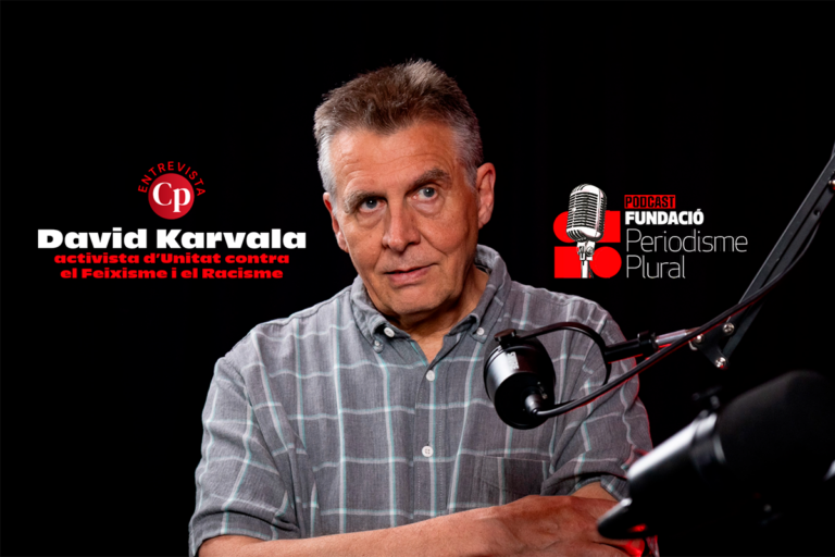 David Karvala, activista d’Unitat contra el Feixisme i el Racisme | Pol Rius